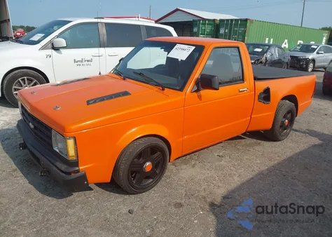 1985 Chevrolet S Truck S10 z USA, uszkodzony, nr VIN 1GCCS14B9F2186322